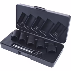 KS Tools 913.1240, Ensemble de douilles, 1/2", 6 tête(s), Acier au chrome-molybdène, DIN 3120, ISO 1174, 690 g