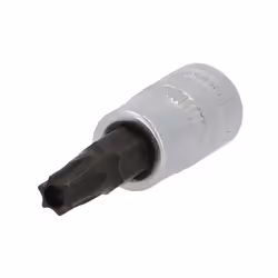 Torx percé Carré d'entraînement intérieur selon DIN 3120 / ISO 1174 avec encoche pour verrouillage par bille avec embout tour ...