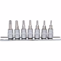 KS Tools 911.1460, Ensemble de douilles, 1/4", 7 tête(s), Sulfate de chondroïtine, DIN 3120, ISO 1174, 160 g