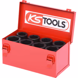 Kstools - Jeu de douilles à chocs 6 pans 3/4