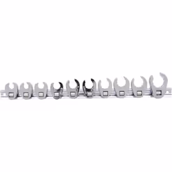 Jeu de clés type QFC, 3/8 - 12 pans, 10 pcs10-22mm