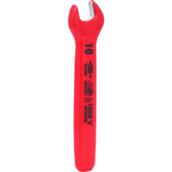 Kstools - Clé plate avec revêtement isolant, 10 mm