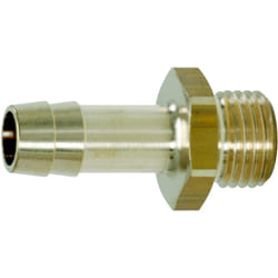 Raccords filetage mâle pour tuyaux 1/4G' x 6 mm
