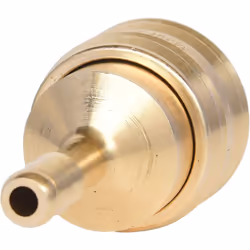 Utilisable d'une main Coupleur cannelé Soupape de retenue En laiton Longueur 55 Poids 70 Diamètre en mm 6,0 Taille de l'embal ...
