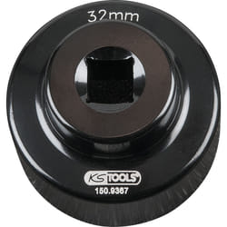 Kstools - cloche pour filtre à huile ø 32,0 mm 6 cannelures ks tools 150.9367