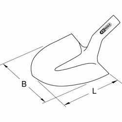 Pelles rondes Sans manche -29 cm