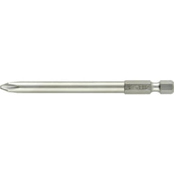 Embout cruciforme-fente 1/4' ph 2, longueur 89 mm