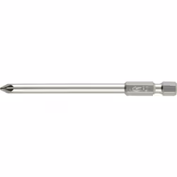 Embout cruciforme-fente 1/4" PZ# 1, longueur 89 mm Longueur totale L en mm 90.0 Profil1 PZ Poids 12 Logement en pouces 1/4 Ta ...