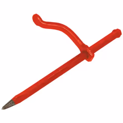 Pour fixer les planches de coffrage Pointe en acier trempé Acier au carbone - Code EAN: 4042146189351 - Couleur: rouge - Diam ...
