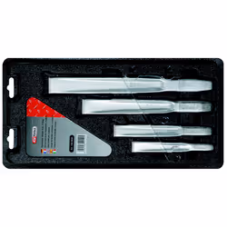 Kstools - Jeu de burins plats, 4 pcs