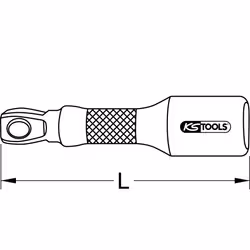 KS Tools 911.3910-E 1 pièce(s) Rallonge - Vue supplémentaire 3
