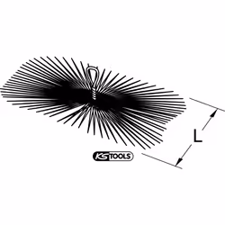 KS Tools 900.6222 brosse métallique
