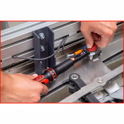 Clé dynamométrique ERGOTORQUEprécision® 1/4'', 5-25 Nm