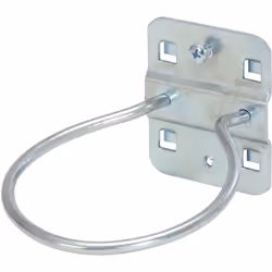 Convient aux trous de 10 x 10 mm et 38 mm entre chaque trou Livré avec vis de fixation Epaisseur de la base des crochets 1,5  ...