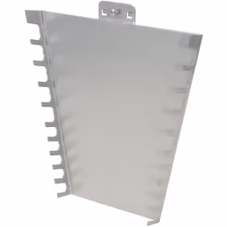 Convient aux trous de 10 x 10 mm et 38 mm entre chaque trou Livré avec vis de fixation Epaisseur du plateau 1,5 mm Zingué - C ...