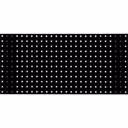 Idéal pour la fixation d'éléments Perforations carrées 10 x 10 mm Entraxe 38 mm Fixation murale - Code EAN: 4042146195208 - C ...