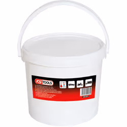 Description générale Seau de graisse à pneu blanche de 5 kg, idéal pour le montage et le démontage de pneus sur des jantes en ...