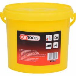 KS Tools 100.4005, Métal, Caoutchouc, Seau, Jaune, Jaune, 50 °C, 266 mm