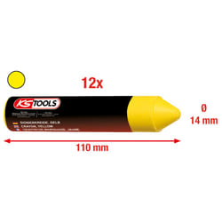 KS Tools 100.4045 crayon 12 pièce(s)