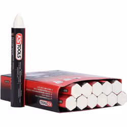 Kstools - ks tools - Crayon blanc de marquage pour pneu, 12 pces - 1004050