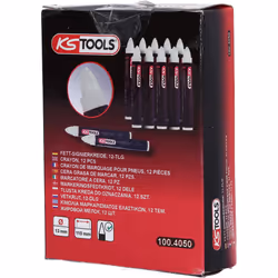 Kstools - ks tools - Crayon blanc de marquage pour pneu, 12 pces - 1004050 - Vue supplémentaire 4