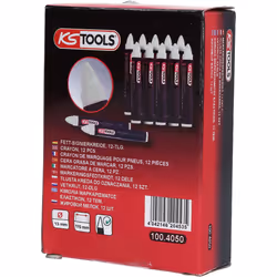Kstools - ks tools - Crayon blanc de marquage pour pneu, 12 pces - 1004050 - Vue supplémentaire 5