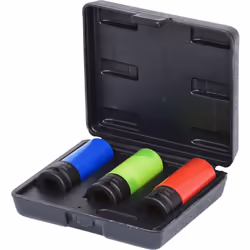 Ks tools 1/2 Jeu de douilles à chocs pour jantes aluminium robustes, 3 pcs - 515.1070