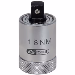 KS Tools 516.1502, Noir, Argent, 24 mm, 3/8", 1 pièce(s), Acier, DIN 3120, ISO 1174