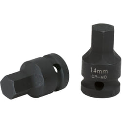 KS Tools - Douille tournevis à chocs 6 pans 1/2'', 14 mm - 150.1708