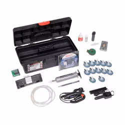 Kit de réparation de pare-brise KSTOOLS en malette, permet de réaliser une douzaine de réparation rapidement et facilement de ...