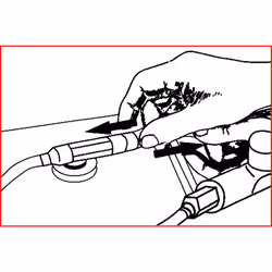 Kstools - Jeu de raccords de conduites à clipser, 6 pcs