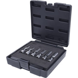 Kstools - 3/8 Jeu de douilles articulées pour bougies, courts, 6 pcs