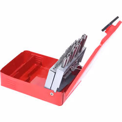 Coffret de tarauds HSS M 21 pcs en box métal, M3-M12