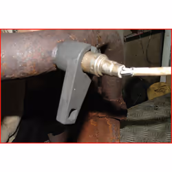 3/8 Douille extra plate pour sonde lambda 22,0 mm
