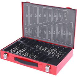 Coffret de forets étagés HSS TiN, 170 pcs, 1-10mm