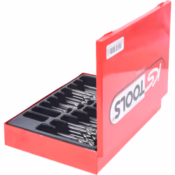Coffret de forets étagés HSS TiN, 170 pcs, 1-10mm