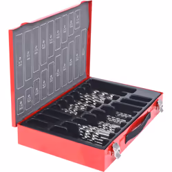Coffret de forets étagés HSS TiN, 170 pcs, 1-10mm - Vue supplémentaire 4