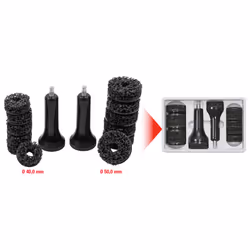 KS Tools 100.4080, Disque abrasif, Métal, 1500 tr/min, Noir, Rond, 168 mm