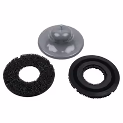 Kstools - Jeu pour poncer les moyeux, ø 200 mm, ø intérieur 85 mm, 3 pcs
