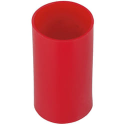 Remplacement de revêtement abs rouge 21mm