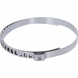 Pour soufflet de cardan Tailles réglables Inox Pièces dans l'ensemble 100 Poids 1200 Diamètre en mm 75,0-112,0 Taille de l'em ...