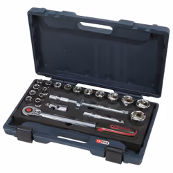 KS Tools 918.0625, Ensemble de douilles, 1/2", 22 tête(s), Sulfate de chondroïtine, 4,75 kg