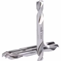 KS Tools 332.0938, Perceuse, Ensemble de forets, Rotation vers la droite, 8 mm, 70 mm, Métal, Plastique, Bois