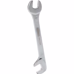 Angle de fourche à 15° et 75° Tailles de fourche identiques Têtes polies Têtes plates Finition satinée Chrome Vanadium Ouvert ...