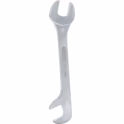 Angle de fourche à 15° et 75° Tailles de fourche identiques Têtes polies Têtes plates Finition satinée Chrome Vanadium Ouvert ...