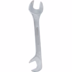 Angle de fourche à 15° et 75° Tailles de fourche identiques Têtes polies Têtes plates Finition satinée Chrome Vanadium Ouvert ...