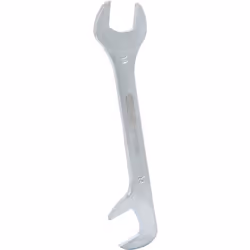 Angle de fourche à 15° et 75° Tailles de fourche identiques Têtes polies Têtes plates Finition satinée Chrome Vanadium Ouvert ...