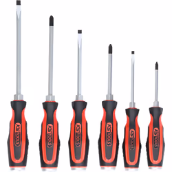Kstools - ERGOTORQUEmaxJeu de tournevis 6pcsFente+PZ