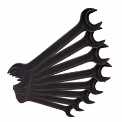 KS Tools 517.1490, Alliage acier chromé, Noir, 6x7,8x9,10x11,12x13,14x15,16x17,18x19,20x22, 8 pièce(s)