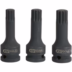 XZN® Carré d’entraînement selon DIN 3121 / ISO 1174 Version longue Pour actionnement de machines Tête brunie Chrome-Molybdène ...